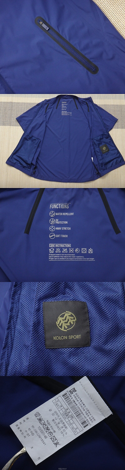 | Other Brand | 남성의류 자켓 (100사이즈) 코오롱스포츠 발수 UV차단 방풍 풀집업 3