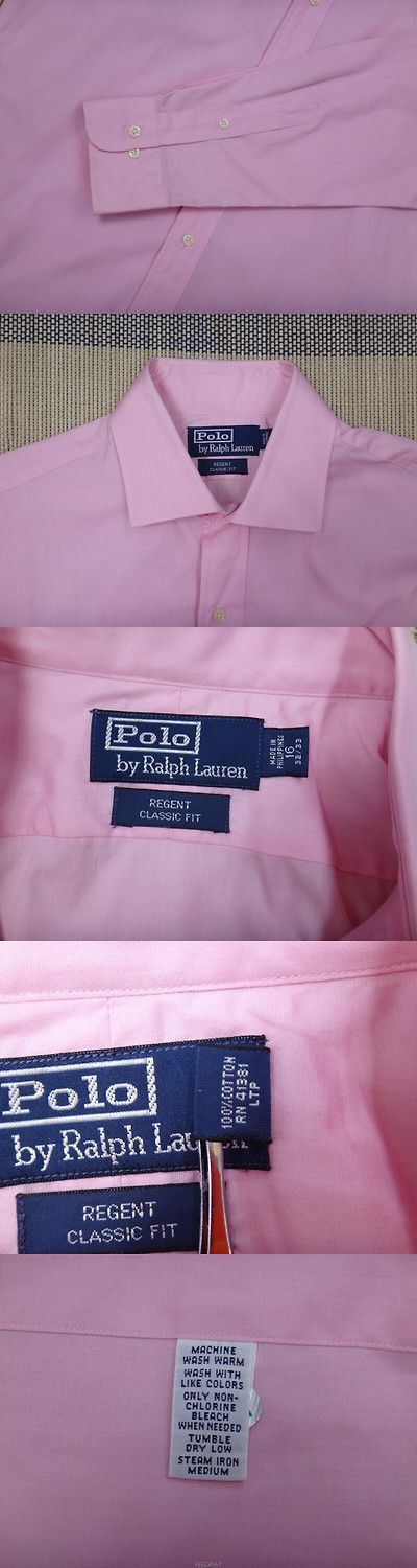 Ralph Lauren 남성의류 셔츠 (XL) 폴로랄프로렌 솔리드 와이셔츠 3