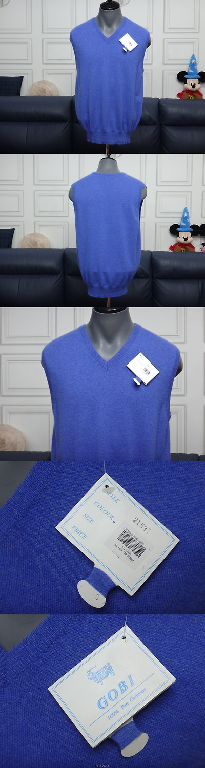 | Other Brand | 남성의류 니트/스웨터 (105~110호) GOBI (고비) 캐시미어100% 남성 베스트 새제품 2