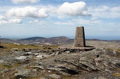 Snaefell trig point