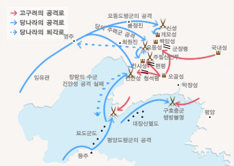 고구려-당나라 전쟁 개요이미지