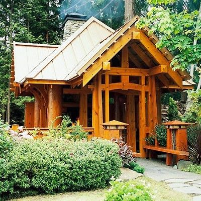 Convert a Garden Shed into a tiny house! ~ What a shed/art Studio. I would be a lovely tiny house.: 