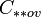 \textstyle C_{\ast \ast ov}