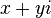 x 