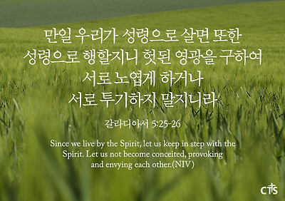 갈라디아서 5장 25-26
