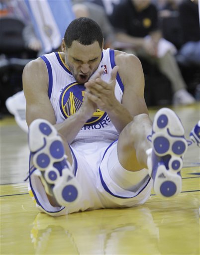 Golden State Warriors Center Dan Gadzuric (50) Is
