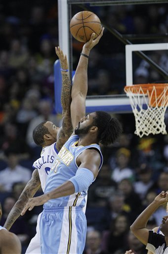 Denver Nuggets Center Nene Hilario (31) Blocks