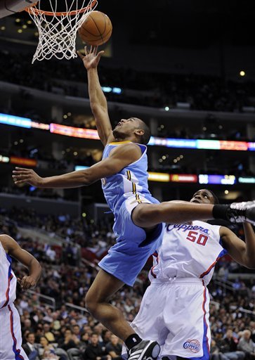 Denver Nuggets Guard Arron Afflalo Puts