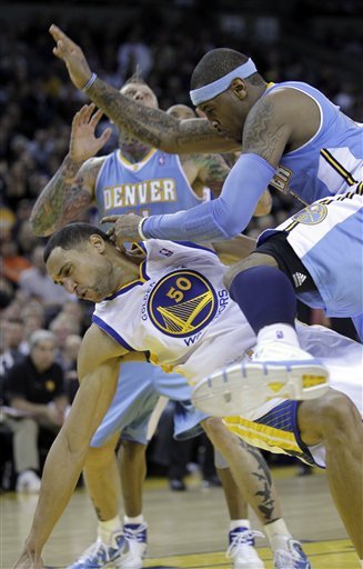 Denver Nuggets Small Forward Carmelo Anthony, Top Climbs