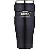 Thermos Stainless Steel King 16-Ounce Travel Tumbler, Midnight Blue