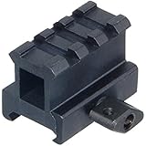 UTG High Profile Riser Mount with 3 slots