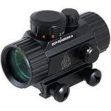 UTG 4-Inch 1X30 Red/Green Dot Sight with Integral Picatinny Mounting Deck (SCP-RD40RGW-A)