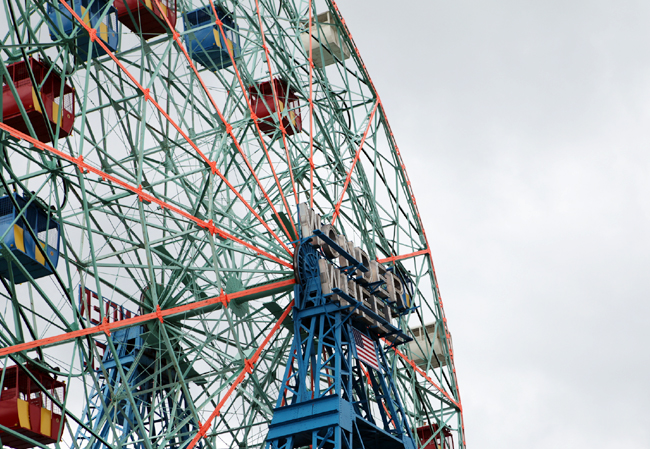 뉴요커들의 향수를 자극하는 유원지, 코니아일랜드(Coney Island) - 이미지