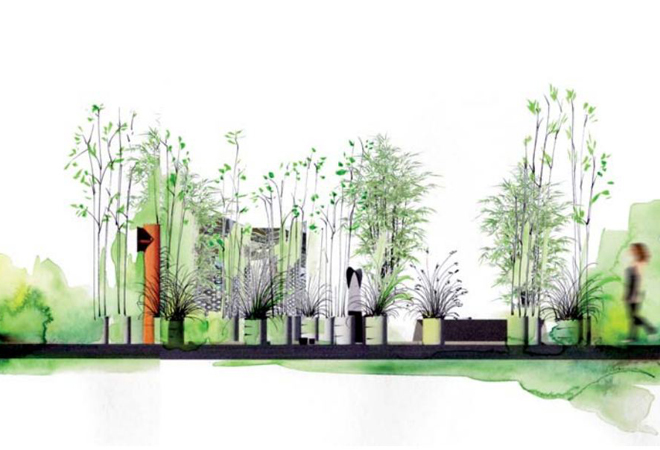 jardins jardin-도시 속 정원 디자인 - 이미지