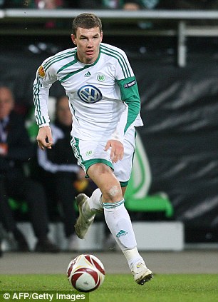 Edin for the exit? Wolfsburg striker Dzeko