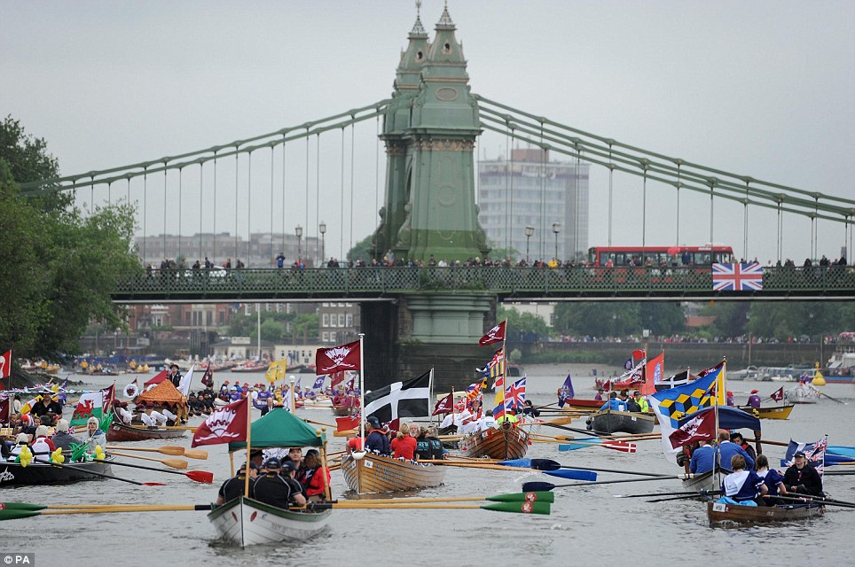 The 1,000-strong flotilla promises to be one of the most spectacular for the past 350 years