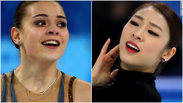 Adelina Sotnikova became the first Russian woman to win a figure skating gold medal, besting South Korea's Yuna Kim.