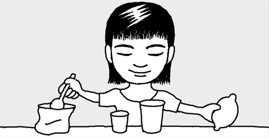 리빙포인트 일러스트