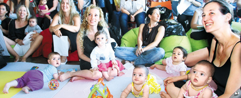 구글이 이스라엘에서 운영 중인 창업 지원 공간‘캠퍼스 텔아비브’에서 작년 6월 열렸던‘캠퍼스 포 맘스(Campus for Moms)’행사.