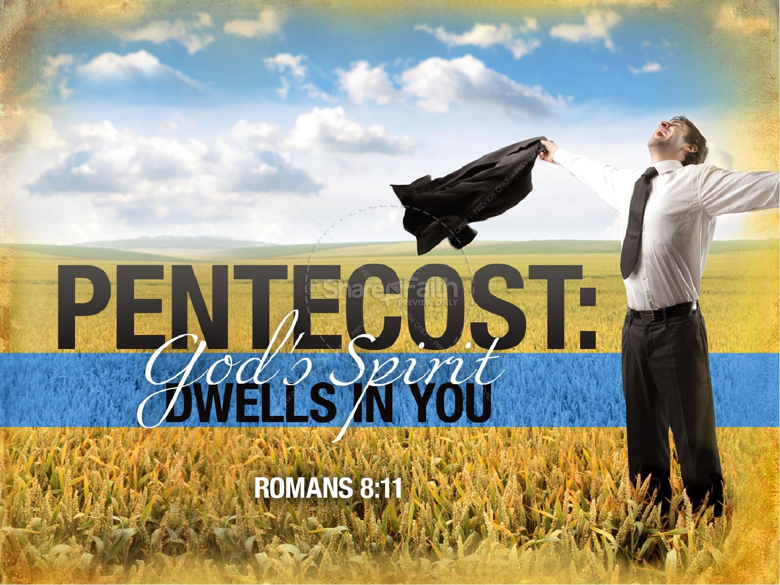 Pentecost Celebration PowerPoint Template slide 1 Pentecost Celebration PowerPoint Template | slide 1