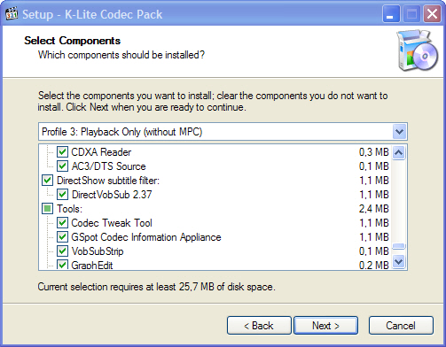 K-Lite Codec Pack v11.1.1 업데이트 4월 22일자