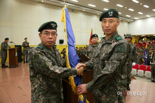 53사단, 제 19대 이형석 사단장(소장) 취임