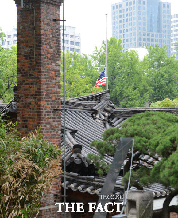 펄럭이는 성조기