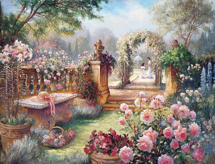 In the Garden - Tranquil Moments