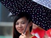 女球迷现场助阵