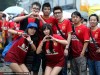 女球迷现场助阵