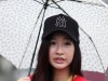女球迷现场助阵