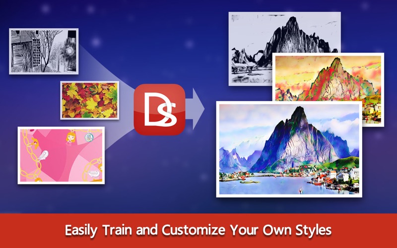 Any DeepStyle - Art Filters & AI Photo Editor App Store Screenshot