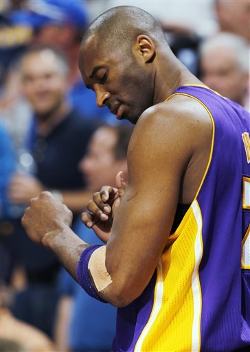 Los Angeles Lakers Guard Kobe Bryant Checks
