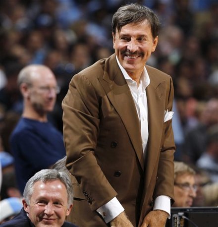 Denver Nuggets Owner E. Stanley Kroenke Smiles