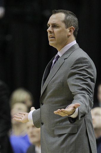Indiana Pacers' Frank Vogel Argues