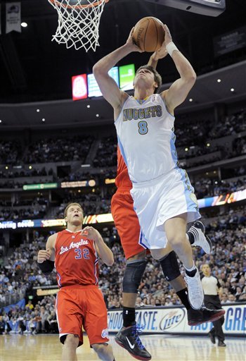 Denver Nuggets Forward Danilo Gallinari (8) From Italy Goes
