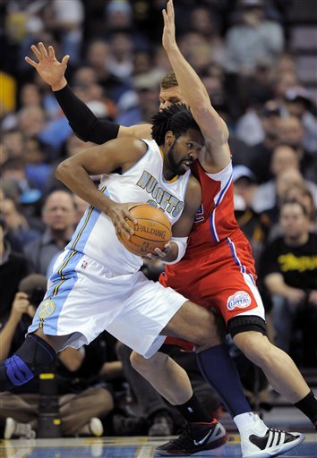 Denver Nuggets Center Nene (31) From Brazil Runs