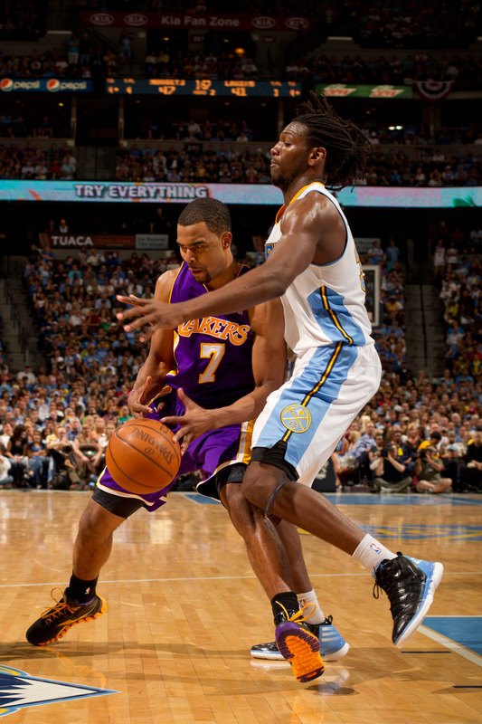 Ramon Sessions #7 Of The Los Angeles Lakers Is