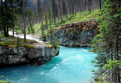 Turquoise River, British  Columbia, Canada