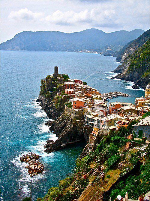 Rocky Village, Liguria,  Italy