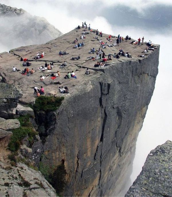 A view from preachers  rock, Norway! | Most  Beautiful Pages