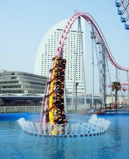 Underwater roller coaster  in Japan!