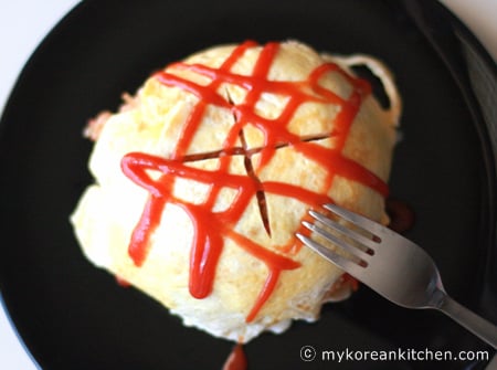 Omelette Rice (Omurice)1
