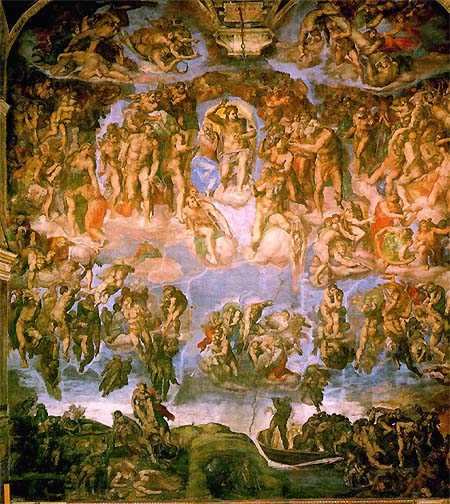 시스티나 성당 벽화, 미켈란젤로의 최후의 심판