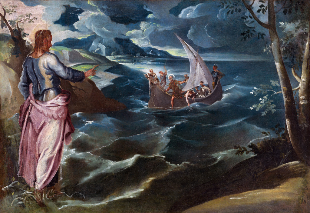 Il Tintoretto: Christ at the Sea of Galilee