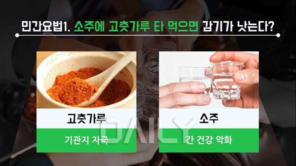 무턱대고 따라 하면 안 되는 민간요법