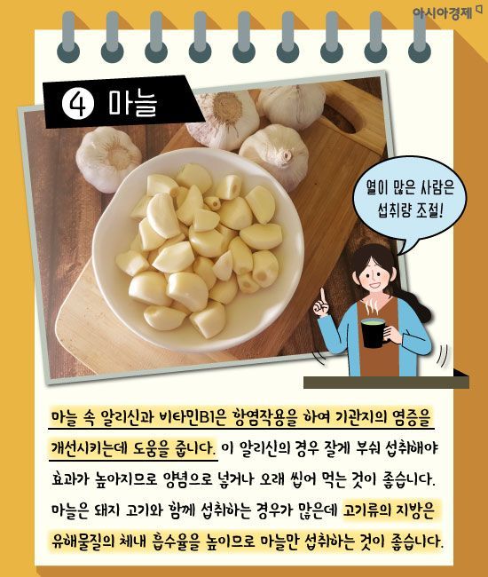 미세먼지 심한 날, 먹으면 좋은 음식