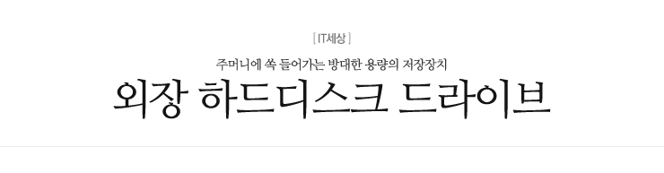 외장 하드디스크