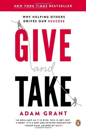 'Give and Take' by Adam Grant
