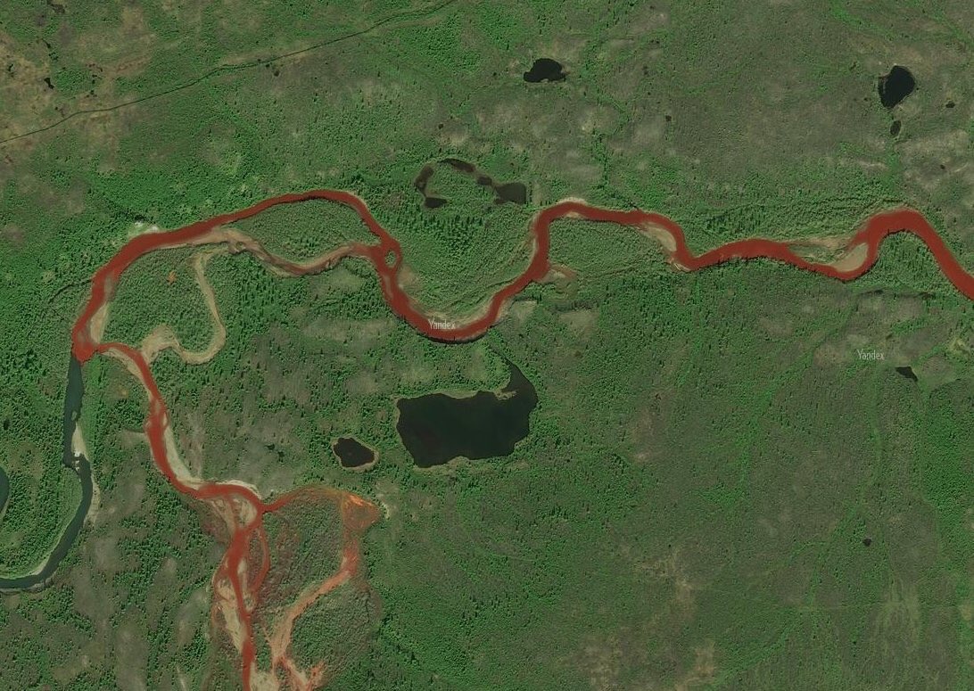 blood red river russia, mysterious blood red river russia, unexplained blood red river russia, blood red river norilsk russia, blood red river russia september 2016, blood red river arctic russia 2016